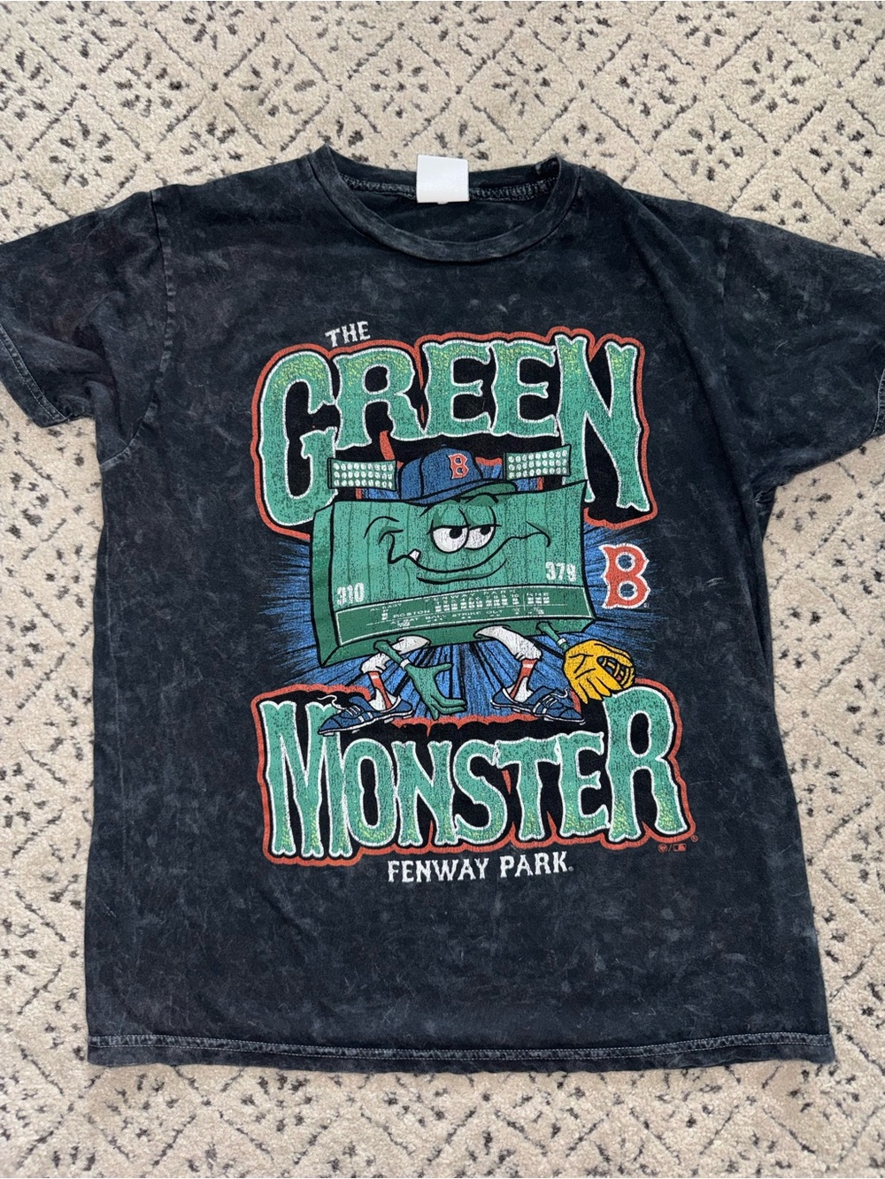Fenway Park 'Boston Red Sox The Green Monster' Graphic Tee Size Medium 47